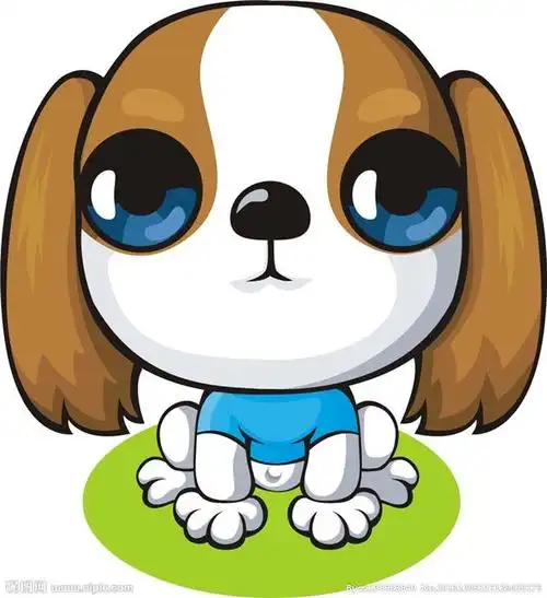 小狗卡通图片大全可爱