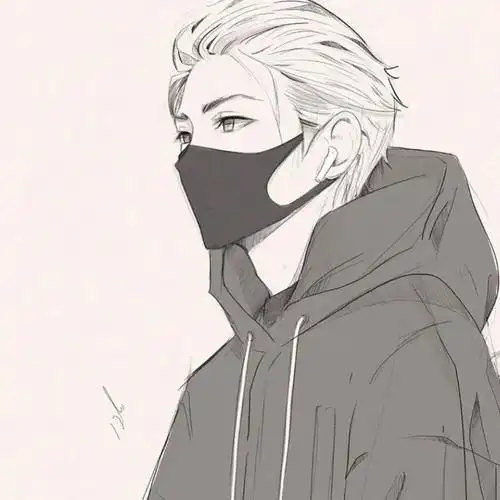 简单生活 / 动漫男头-卡通头像-556资源网