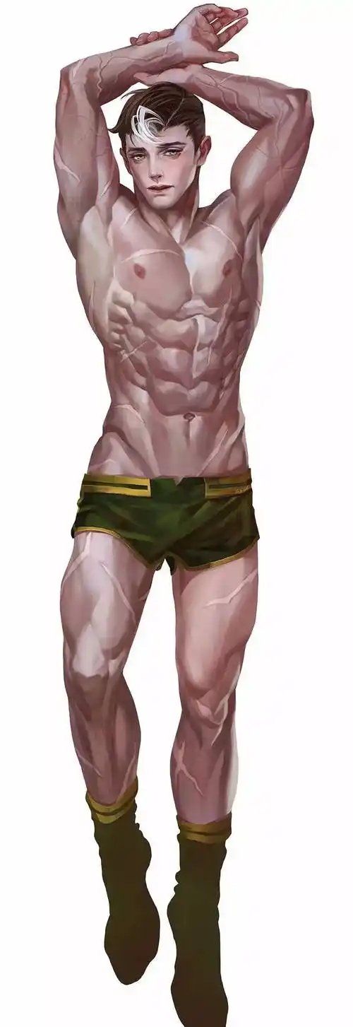 你说你踢球可以没有腹肌但是不能没有人鱼线