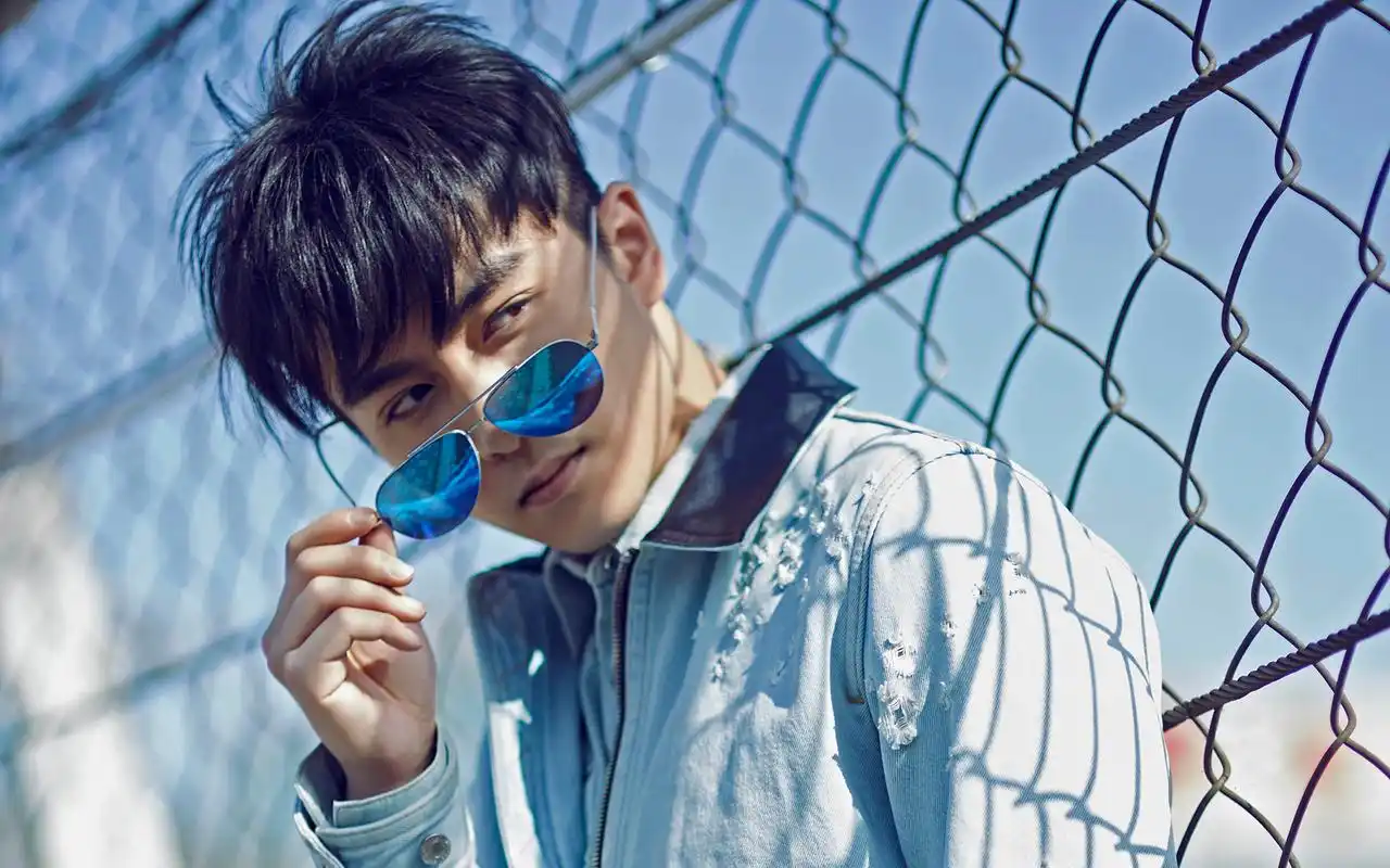 陈晓墨镜帅气写真图片桌面壁纸