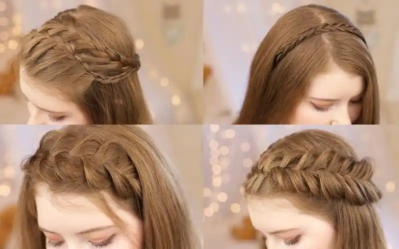 【九哥】中长发适用,5种清新返校编发发型学起来