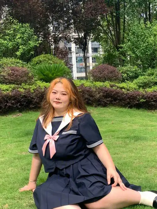 180斤大码jk每个女孩都可以可可爱爱78