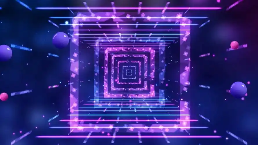 炫酷抖音风毛刺故障文字视频ae模板字幕条