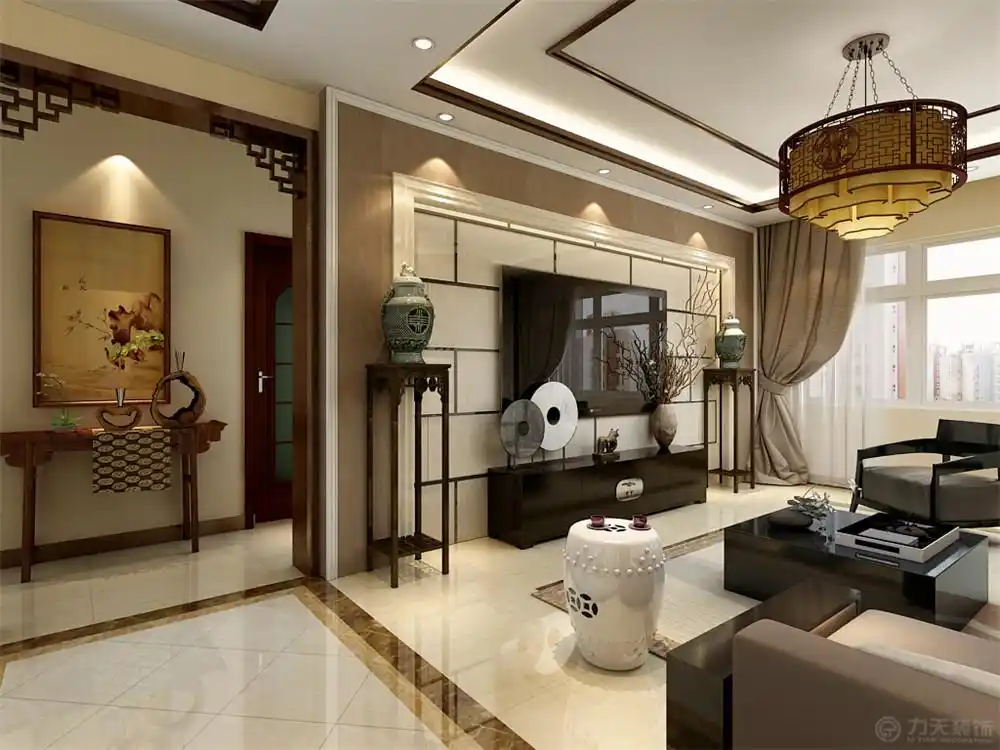 新中式客厅装修效果图片_装修美图-新浪装修家居网看图装修