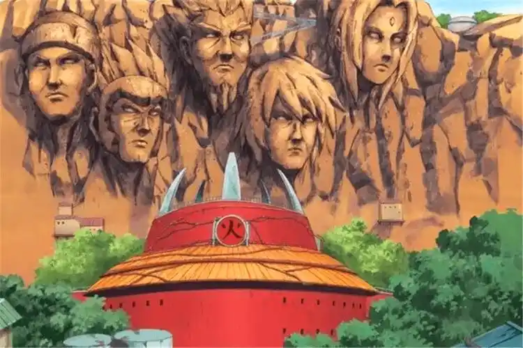 火影忍者中五影大楼外貌一览:土影的像奥利给,雷影的好看又豪华_云隐