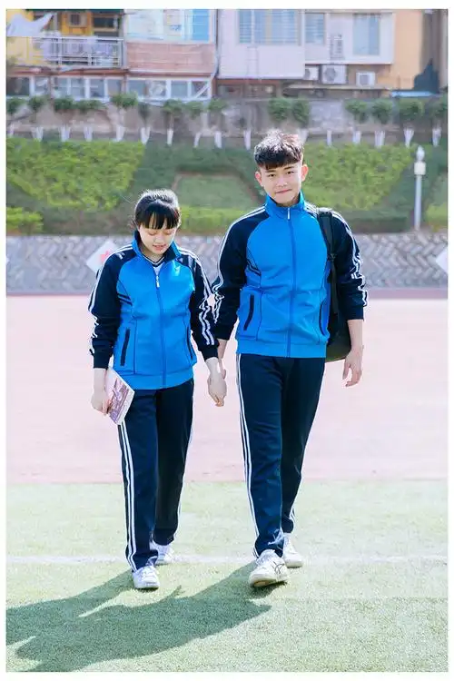 战汐初中生校服秋季运动班服两件套高中学生男女长袖韩版学院风套装