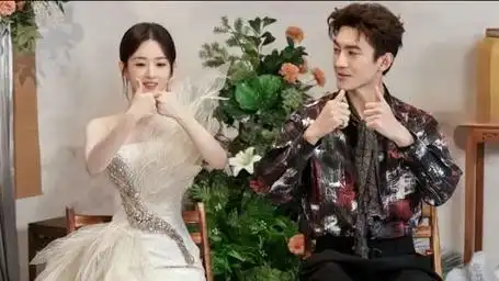 林更新 赵丽颖同框这cp感满满的