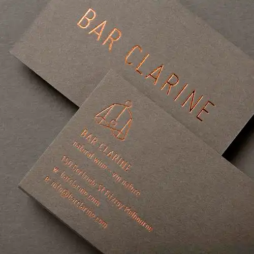 名片600gsm灰色高端压凹烫金金银高档商务凹凸名片