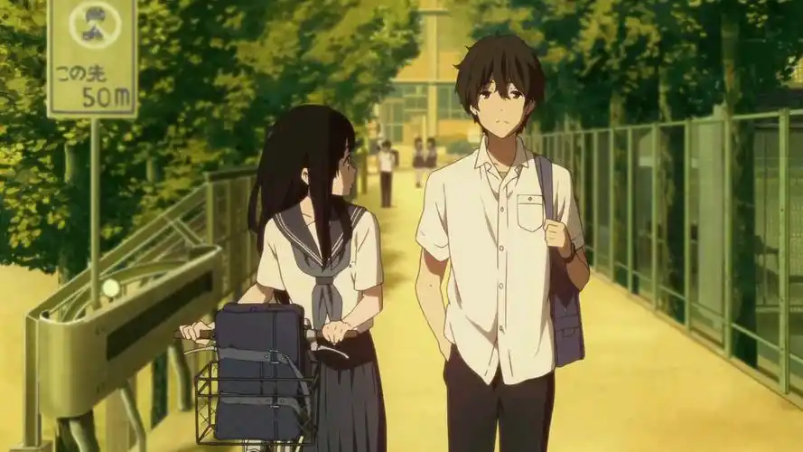 冰果截图,千反田,动漫,冰菓,千反田爱瑠,福部里志,伊原摩耶花冰果截图