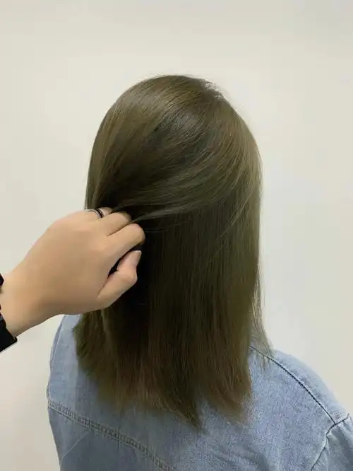 免漂的亚麻青色,喜欢微潮的朋友可以看过来了.