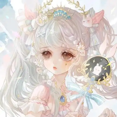 仙气可爱头像1插画图片壁纸