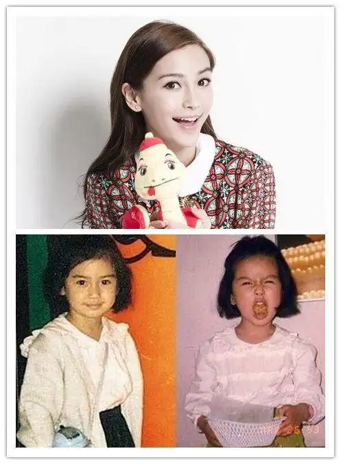 明星们小时候居然长这样!最后一位落差实在太大,丑哭了