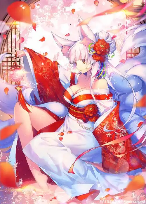 动漫美图丨你长的那么美,被你迷惑愿意!九尾狐特辑