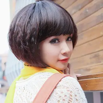 2016短发玉米须烫发图 可爱短发女生玉米烫发