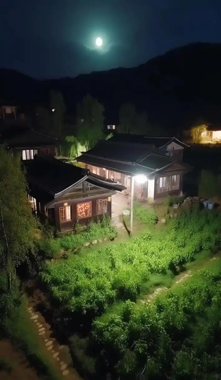 乡村夜景