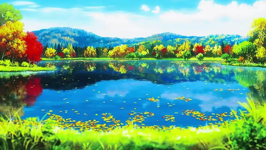 这样的二次元景色你爱了吗