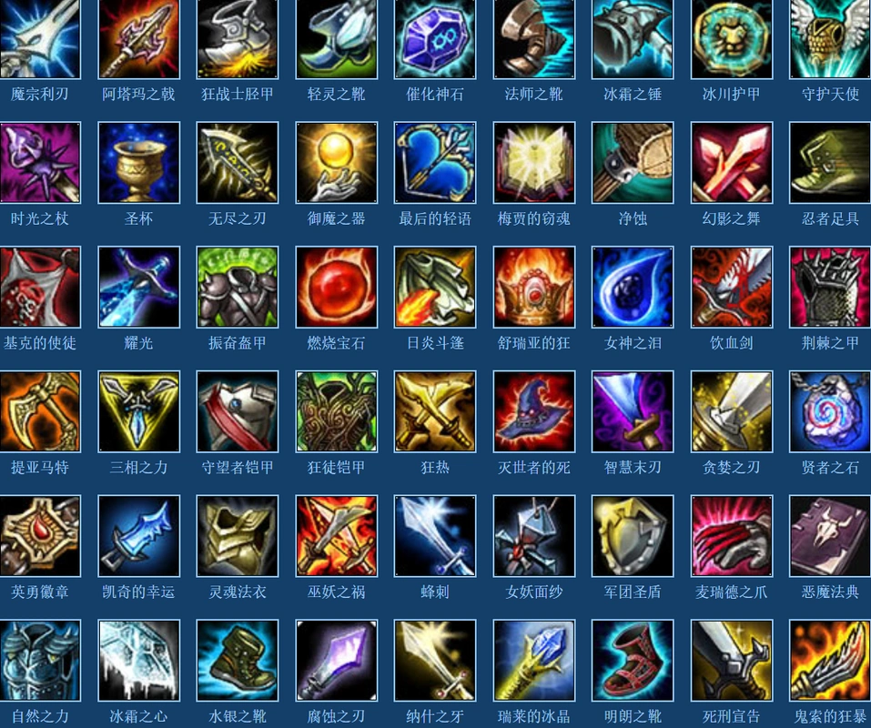 lol新装备图标出炉,突出一个抽象,全部认出真的算你厉害
