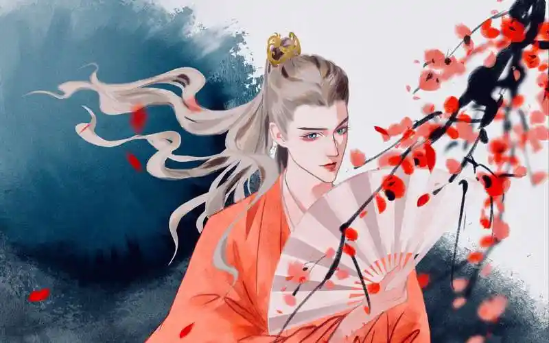 procreate绘画 红衣谷主温客行