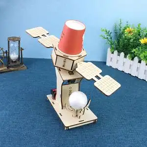 航天太空卫星宇宙模型科技小制作发明科学实验手工组装材料电动学