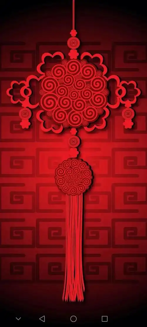 2022虎年除夕祝福图片,新年贺岁超清吉祥壁纸,红色喜庆好运背景|2022|