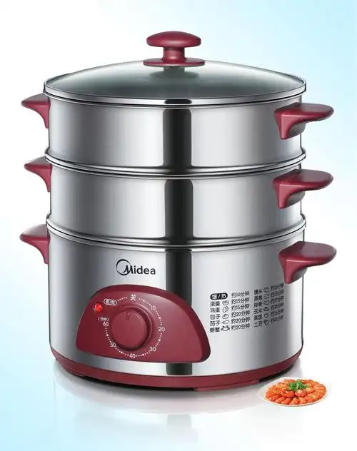 多功能定时三层大容量电蒸锅
