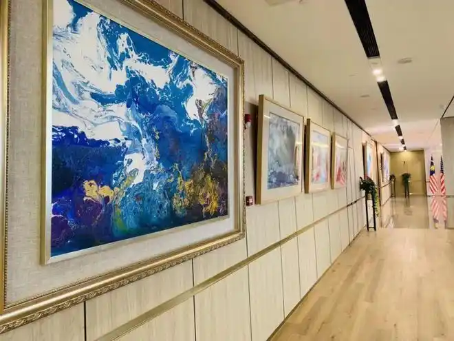 曹俊艺术研究院山水宇宙精品藏馆正式落户深圳湾1号中心世纪集团