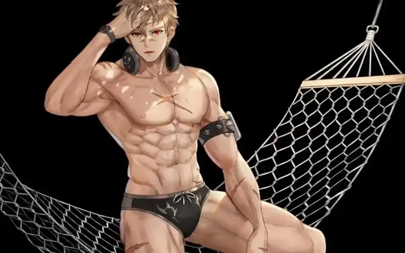 八块腹肌小哥哥