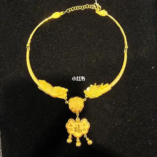 纽约老凤祥宝宝项圈现货sold可预定