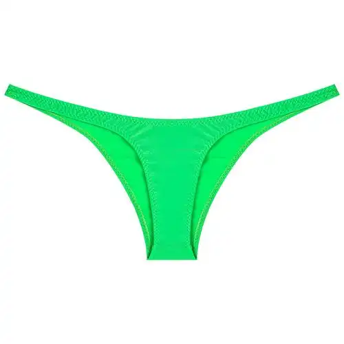 新款冰丝高叉半包臀内裤女士性感低腰火辣弹力透气比基尼三角短裤