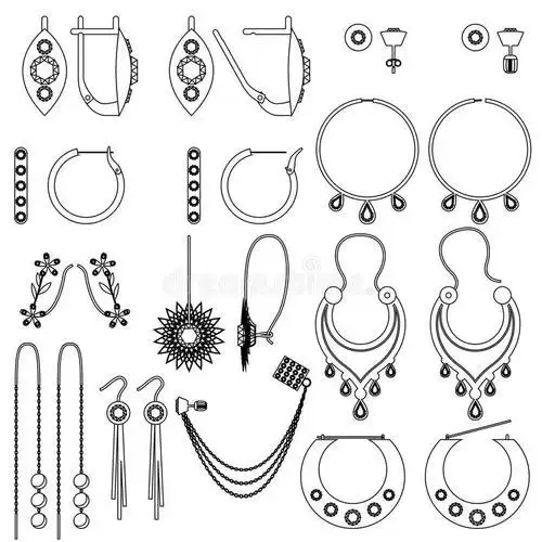 画耳环简笔画视频