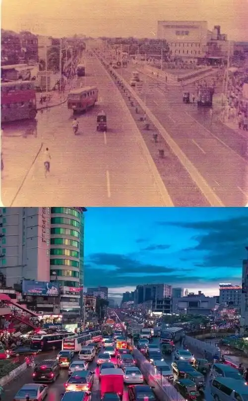 图片2021新图片(20组过去与现在的对比图片) - 赤虎壹号