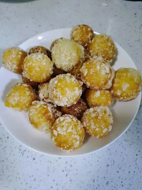 超好吃的地瓜做法地瓜球