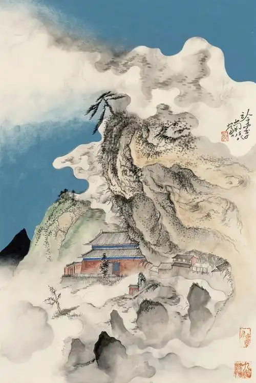 近现代山水画载赏廿二(2019.12.17—2020.3.2)弘仁/张仃/李南辰