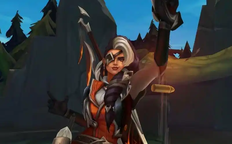 lol皮肤 西部魔影-沙漠玫瑰-萨米拉