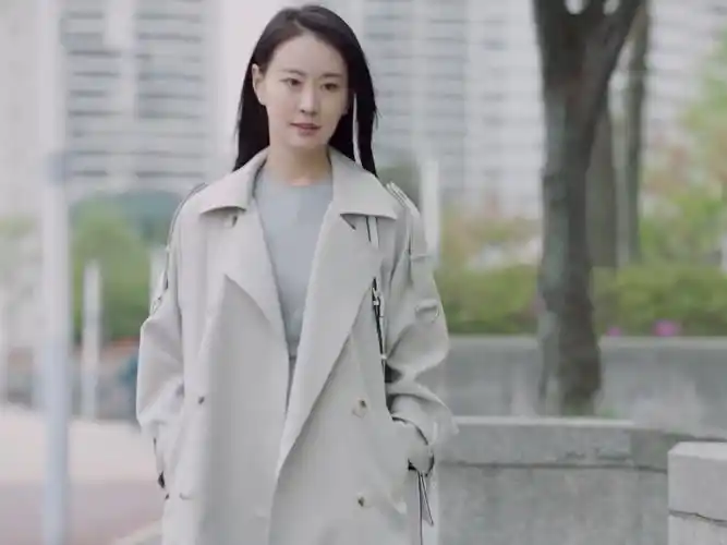 亲爱的热爱的苏澄杨紫蓝莓同款风衣外套中长款韩版宽松2019春秋新