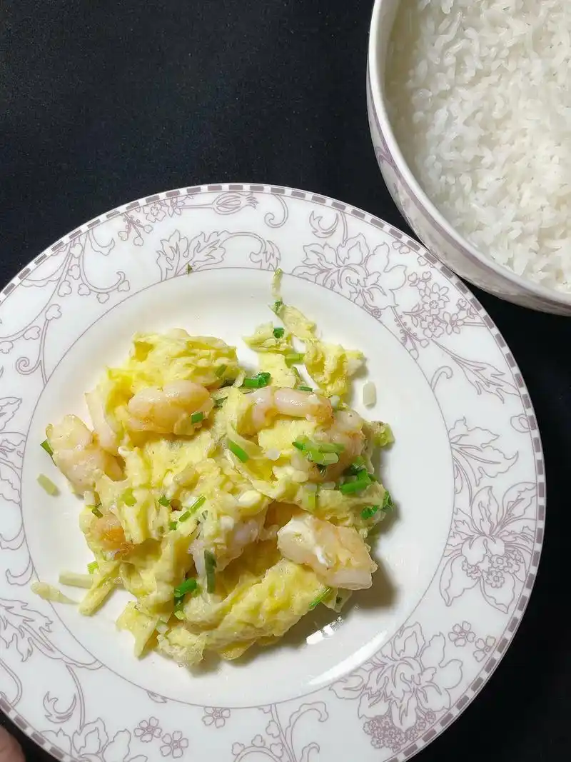 图文热搜词创作任务 #虾仁滑蛋做法 #虾 - 抖音