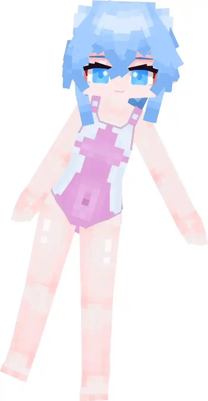 我的世界泳装女皮肤 - 抖音