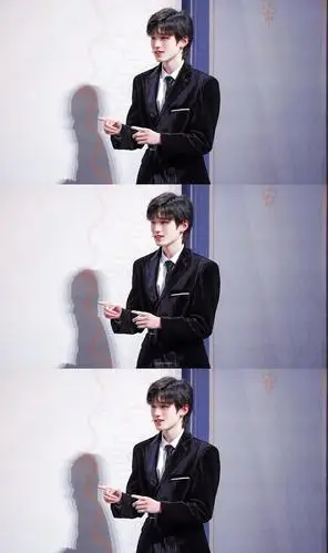 宋亚轩眼镜和西服