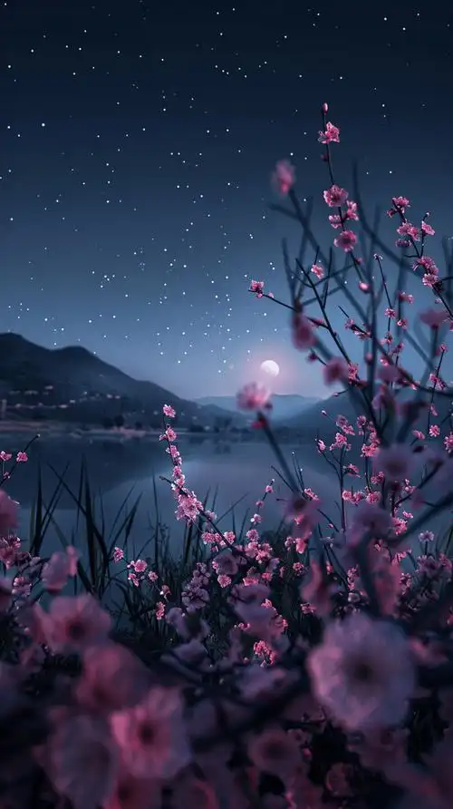 唯美星空壁纸,当锁屏敲好看!