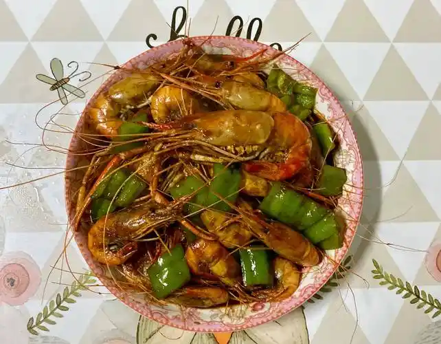 原创红烧大虾家常做法汤汁咸香微甜虾仁q弹1顿1斤不够吃