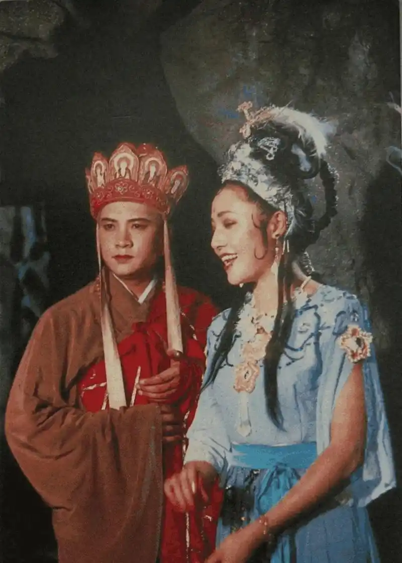 老照片86版西游记里的美女演员剧照还是女儿国国王最美