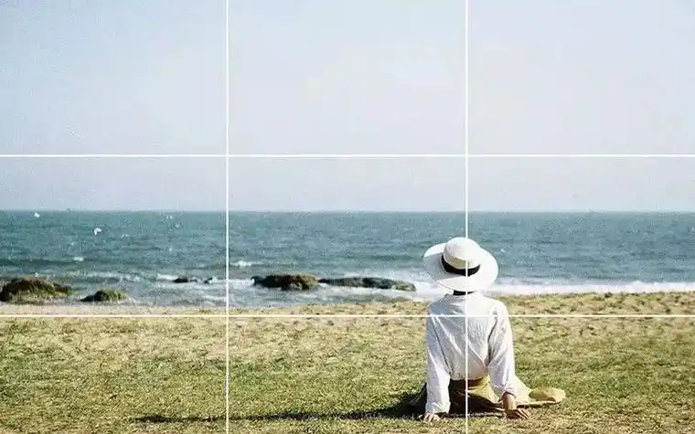 九宫格构图符合人们的视觉习惯 ,主体自然而然地成为视觉中心,给人一