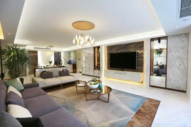 现代风格三室二厅装修设计效果图