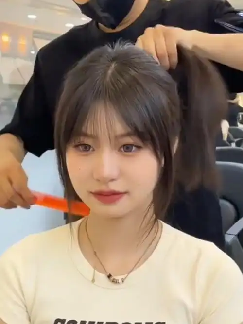 适合所有女生的八字修容刘海