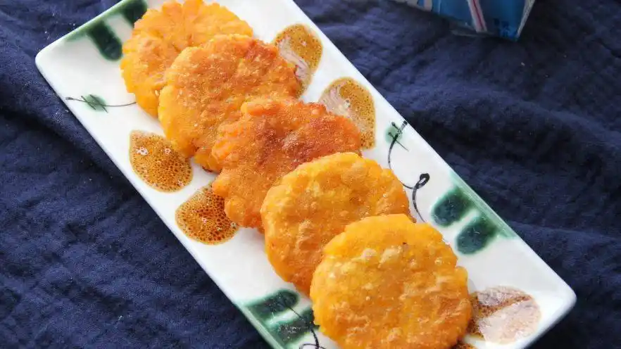 香煎南瓜饼 - 香煎南瓜饼做法,功效,食材 - 网上厨房