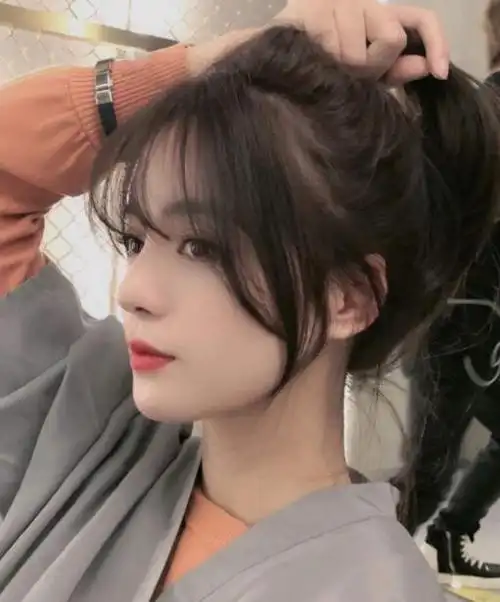 法式空气八字刘海,哪款空气刘海适合你呢?_发型造型_宝妈时尚生活网