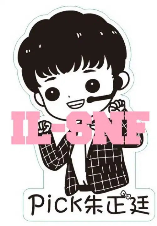 偶像练习生 仙子朱正廷 漫画 卡通人物