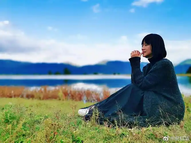 生活照就很自然可爱