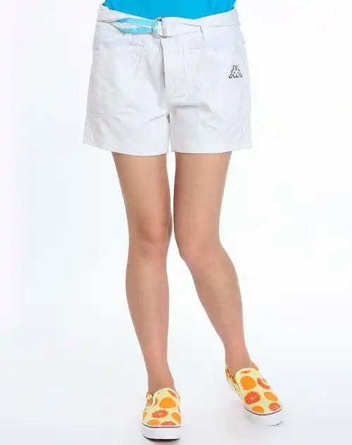 女款 白色运动短裤