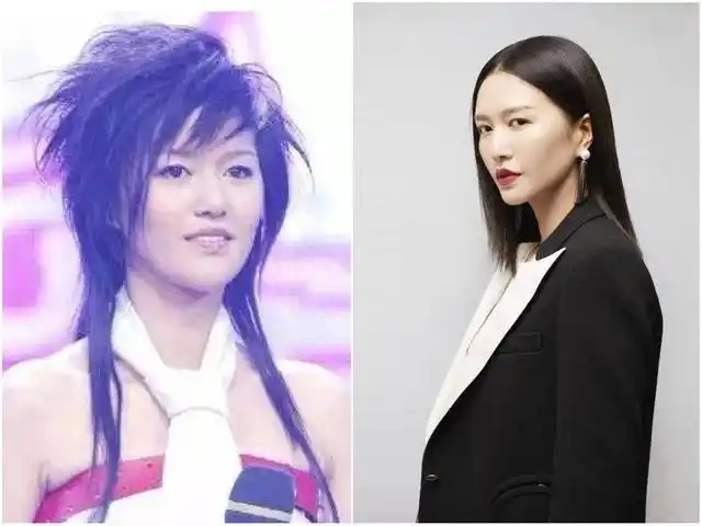 谭维维的这款头发,不算完全的少男式短发.